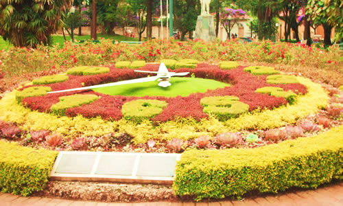 Relógio e Calendário Floral de Poços de Caldas Relógio e Calendário Floral de Poços de Caldas